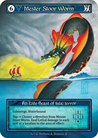 Mester Stoor Worm (Foil) [Arthurian Legends] | Gear Gaming Bentonville