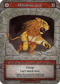 Monstrous Lion [Arthurian Legends] | Gear Gaming Bentonville