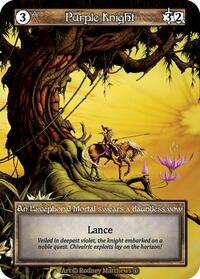 Purple Knight (Foil) [Arthurian Legends] | Gear Gaming Bentonville