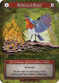 Redbreast Robin (Foil) [Arthurian Legends] | Gear Gaming Bentonville