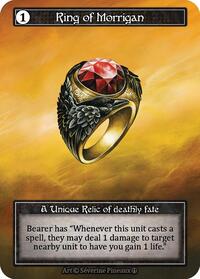 Ring of Morrigan (Foil) [Arthurian Legends] | Gear Gaming Bentonville