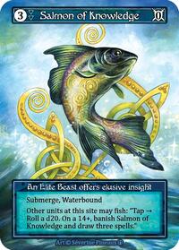 Salmon of Knowledge (Foil) [Arthurian Legends] | Gear Gaming Bentonville