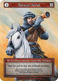 Saracen Scout (Foil) [Arthurian Legends] | Gear Gaming Bentonville