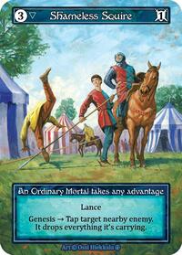 Shameless Squire (Foil) [Arthurian Legends] | Gear Gaming Bentonville