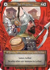Sir Priamus (Foil) [Arthurian Legends] | Gear Gaming Bentonville