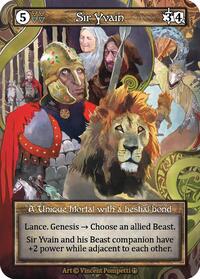 Sir Yvain (Foil) [Arthurian Legends] | Gear Gaming Bentonville