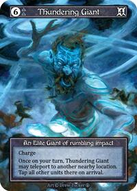 Thundering Giant (Foil) [Arthurian Legends] | Gear Gaming Bentonville