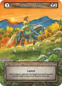 Verdant Knight (Foil) [Arthurian Legends] | Gear Gaming Bentonville