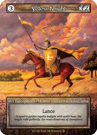 Yellow Knight (Foil) [Arthurian Legends] | Gear Gaming Bentonville