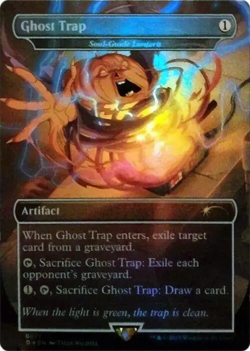 Ghost Trap - Soul-Guide Lantern (Rainbow Foil) [Secret Lair Drop Series] | Gear Gaming Bentonville
