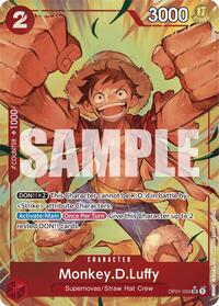 Monkey.D.Luffy (OP01-024) (Alternate Art) [Premium Booster -The Best-] | Gear Gaming Bentonville