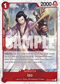 Izo (OP03-003) (Jolly Roger Foil) [Premium Booster -The Best-] | Gear Gaming Bentonville