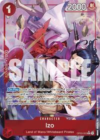 Izo (OP03-003) (Alternate Art) [Premium Booster -The Best-] | Gear Gaming Bentonville