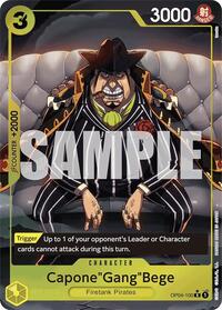 Capone"Gang"Bege (OP04-100) (Alternate Art) [Premium Booster -The Best-] | Gear Gaming Bentonville
