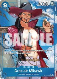 Dracule Mihawk (OP01-070) (Alternate Art) [Premium Booster -The Best-] | Gear Gaming Bentonville