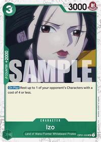 Izo (OP01-033) (Jolly Roger Foil) [Premium Booster -The Best-] | Gear Gaming Bentonville