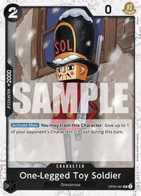 One-Legged Toy Soldier (Jolly Roger Foil) [Premium Booster -The Best-] | Gear Gaming Bentonville