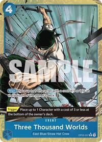 Three Thousand Worlds (Alternate Art) [Premium Booster -The Best-] | Gear Gaming Bentonville