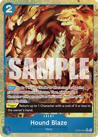 Hound Blaze (Alternate Art) [Premium Booster -The Best-] | Gear Gaming Bentonville