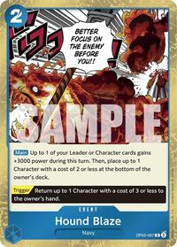 Hound Blaze (Jolly Roger Foil) [Premium Booster -The Best-] | Gear Gaming Bentonville