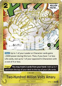 Two-Hundred Million Volts Amaru (Jolly Roger Foil) [Premium Booster -The Best-] | Gear Gaming Bentonville