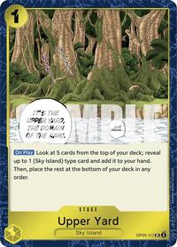 Upper Yard (Jolly Roger Foil) [Premium Booster -The Best-] | Gear Gaming Bentonville