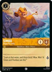 Simba - Happy-Go-Lucky (5/204) [Azurite Sea] | Gear Gaming Bentonville