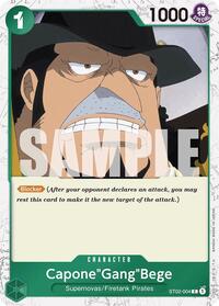 Capone"Gang"Bege (ST02-004) (Jolly Roger Foil) [Premium Booster -The Best-] | Gear Gaming Bentonville