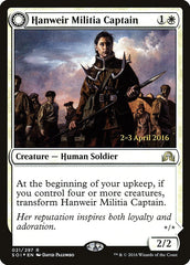 Hanweir Militia Captain // Westvale Cult Leader [Shadows over Innistrad Prerelease Promos] | Gear Gaming Bentonville