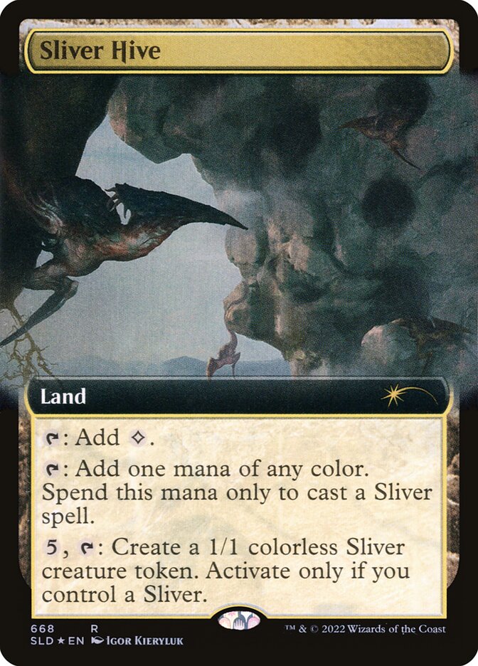 Sliver Hive (Extended Art) [Secret Lair Drop Promos] | Gear Gaming Bentonville