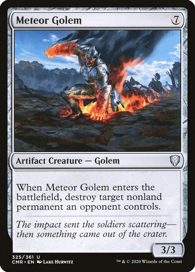 Meteor Golem (325) [Commander Legends] | Gear Gaming Bentonville