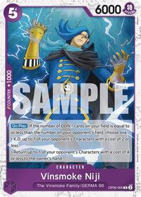 Vinsmoke Niji (OP06-065) (Jolly Roger Foil) [Premium Booster -The Best-] | Gear Gaming Bentonville