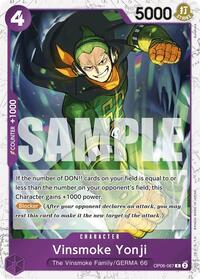 Vinsmoke Yonji (OP06-067) (Jolly Roger Foil) [Premium Booster -The Best-] | Gear Gaming Bentonville