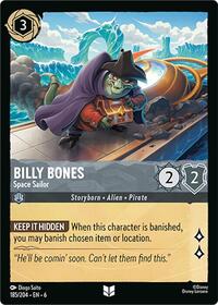 Billy Bones - Space Sailor (185/204) [Azurite Sea] | Gear Gaming Bentonville