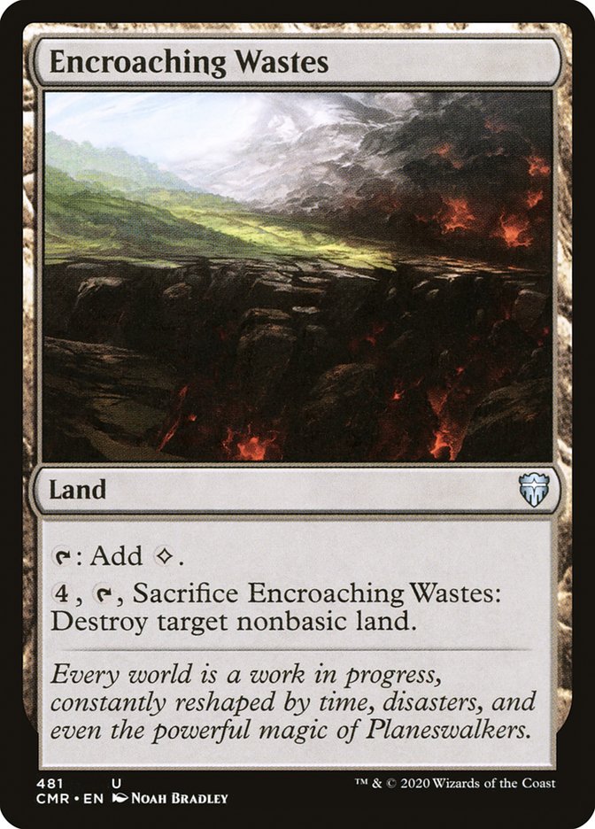 Encroaching Wastes [Commander Legends] | Gear Gaming Bentonville