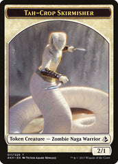 Tah-Crop Skirmisher // Cat Double-Sided Token [Amonkhet Tokens] | Gear Gaming Bentonville