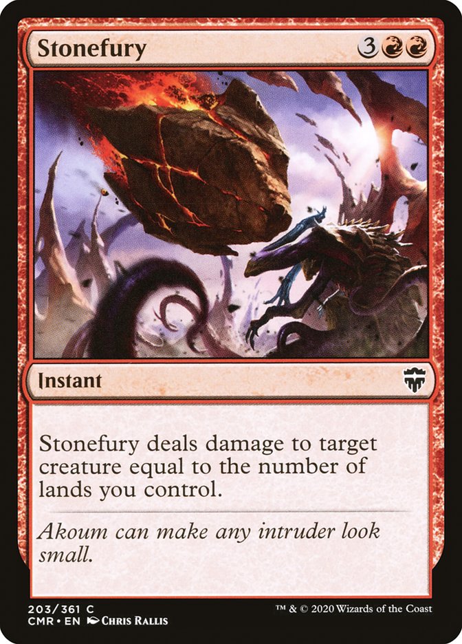 Stonefury [Commander Legends] | Gear Gaming Bentonville