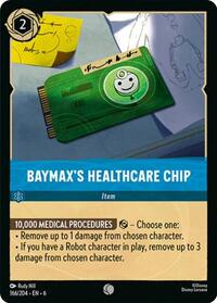 Baymax's Healthcare Chip (166/204) [Azurite Sea] | Gear Gaming Bentonville