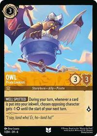 Owl - Pirate Lookout (1/204) [Azurite Sea] | Gear Gaming Bentonville