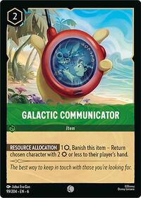 Galactic Communicator (99/204) [Azurite Sea] | Gear Gaming Bentonville