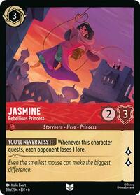 Jasmine - Rebellious Princess (106/204) [Azurite Sea] | Gear Gaming Bentonville