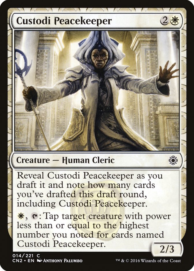 Custodi Peacekeeper [Conspiracy: Take the Crown] | Gear Gaming Bentonville