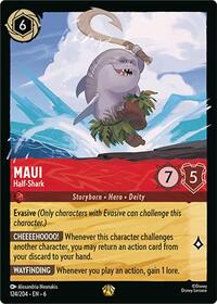 Maui - Half-Shark (124/204) [Azurite Sea] | Gear Gaming Bentonville