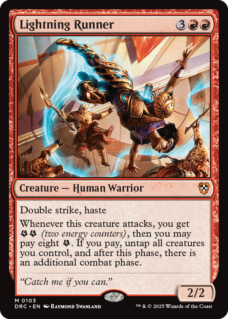 Lightning Runner [Aetherdrift Commander] | Gear Gaming Bentonville