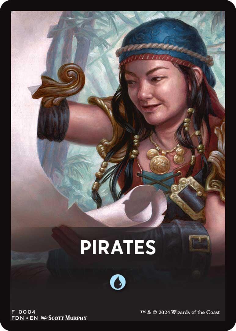 Pirates Theme Card [Foundations Tokens] | Gear Gaming Bentonville