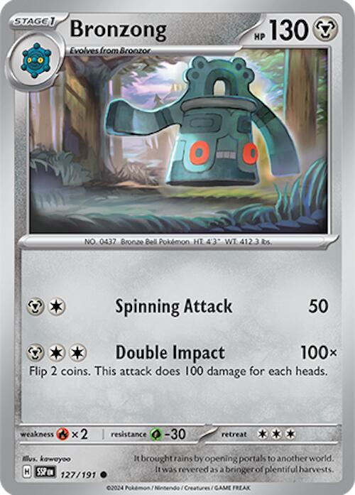 Bronzong (127/191) [Scarlet & Violet: Surging Sparks] | Gear Gaming Bentonville