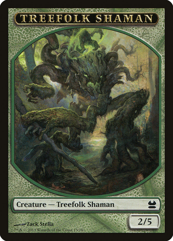 Treefolk Shaman Token [Modern Masters Tokens] | Gear Gaming Bentonville