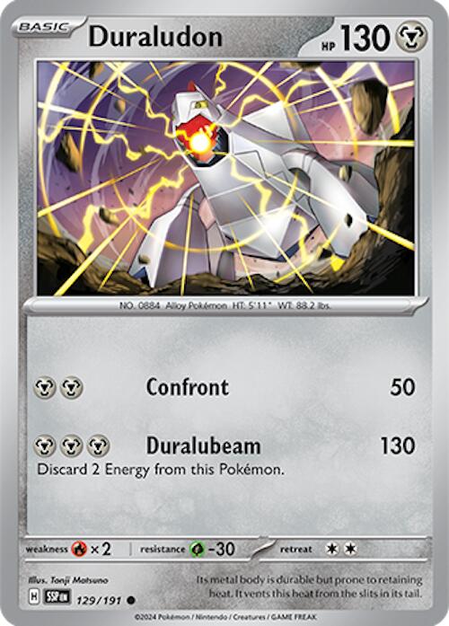 Duraludon (129/191) [Scarlet & Violet: Surging Sparks] | Gear Gaming Bentonville