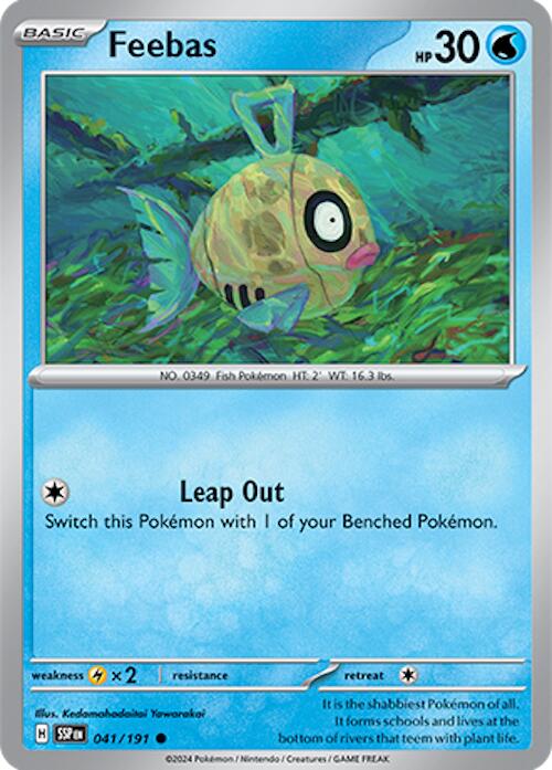 Feebas (041/191) [Scarlet & Violet: Surging Sparks] | Gear Gaming Bentonville