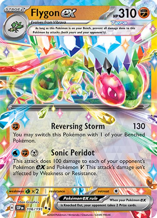 Flygon ex (106/191) [Scarlet & Violet: Surging Sparks] | Gear Gaming Bentonville